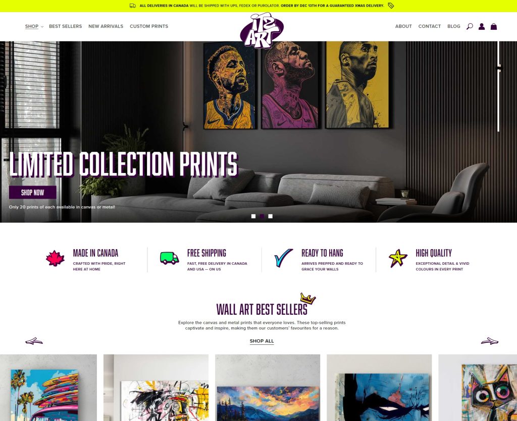 Itzart Website